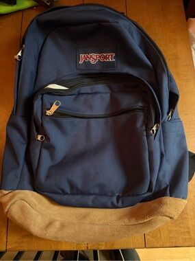 embroidered blossom jansport backpack Superbreak Plus f001 F シマノ 18 Two rings Adjustable straight cut padded Swimmer Color:Bunker